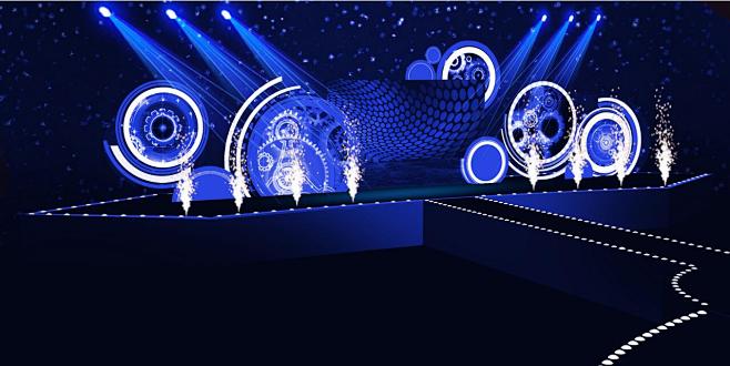 “小腐而已” 艺术装置中的合影墙与舞台造型的景观化演绎